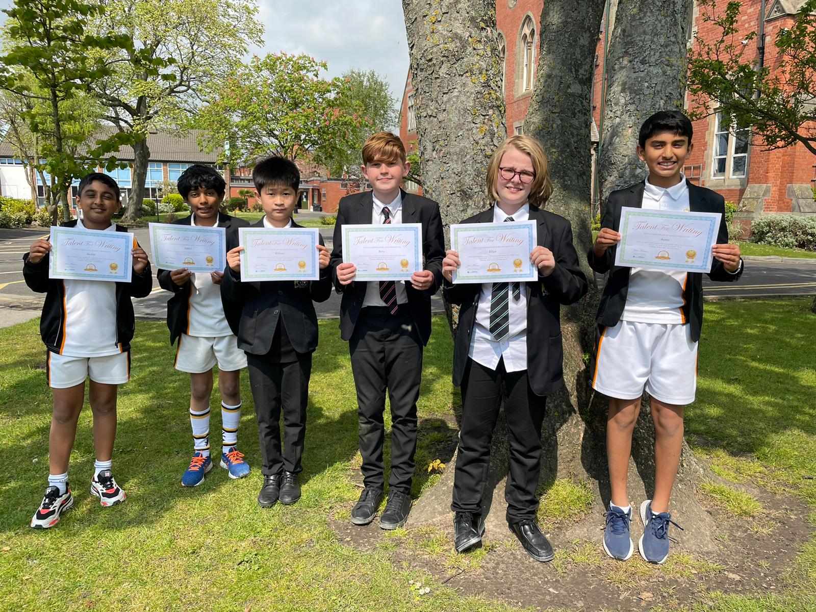 Success In Young Writers Competition - Merchant Taylors School